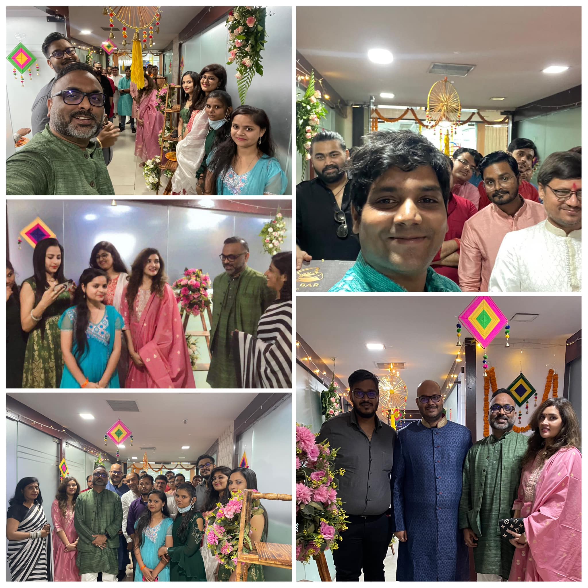 Diwali Celebration with colleagues